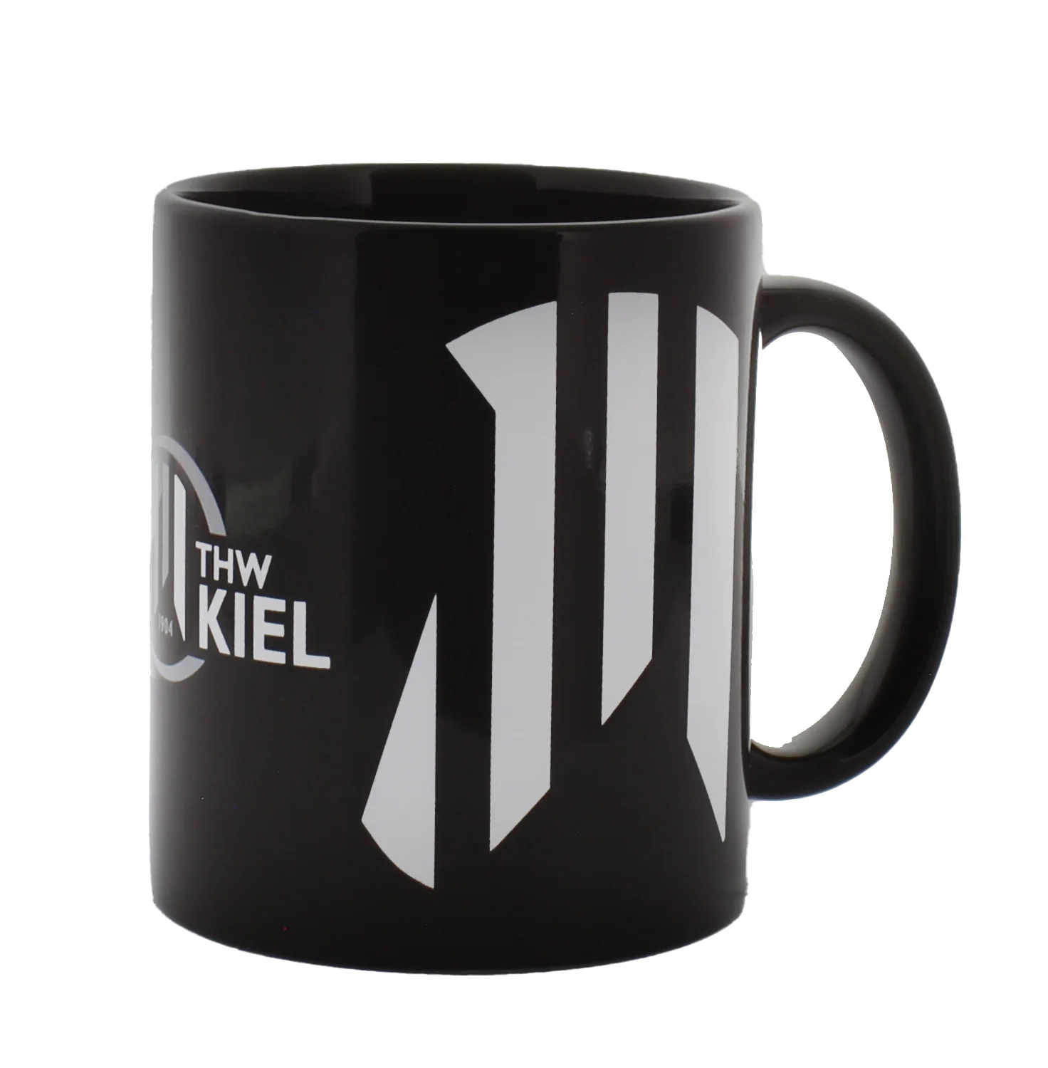Becher Zebrakopf schwarz