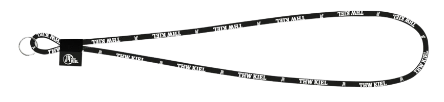Lanyard THW KIEL schwarz