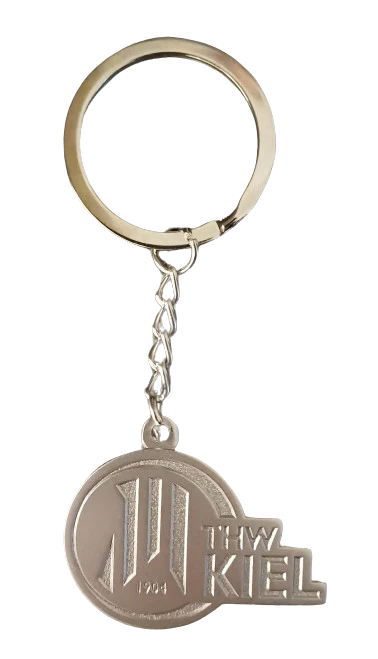 Schlüsselanhänger Logo Metall