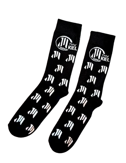 Socken Zebra schwarz