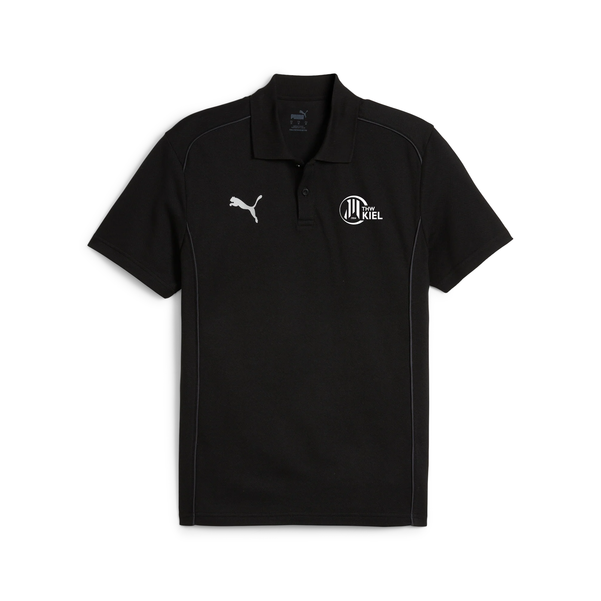 teamFINAL Casuals Polo PUMA Black
