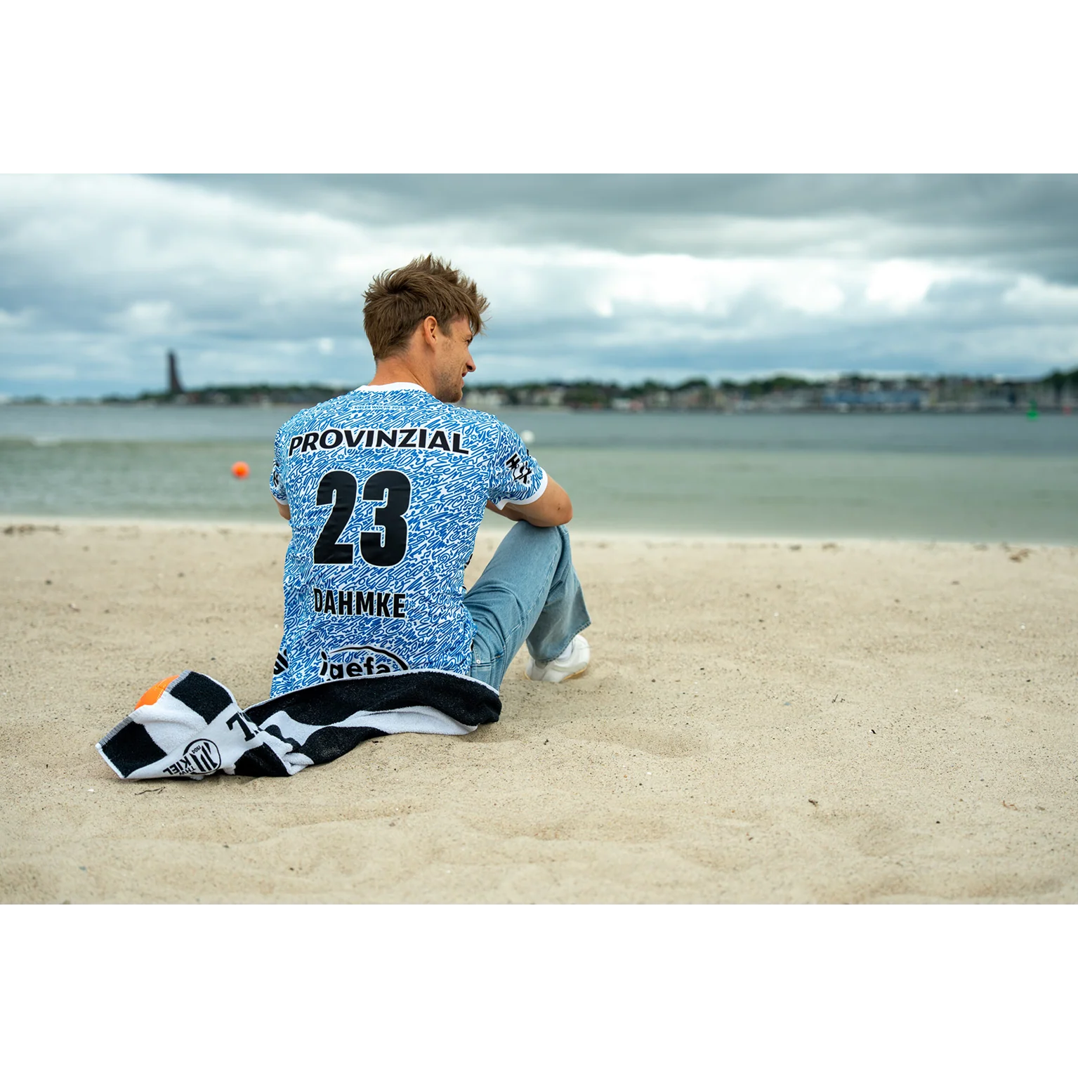 THW Kiel 24-25 Special Jersey Jr "Kieler Woche" Racing Blue - Image 3