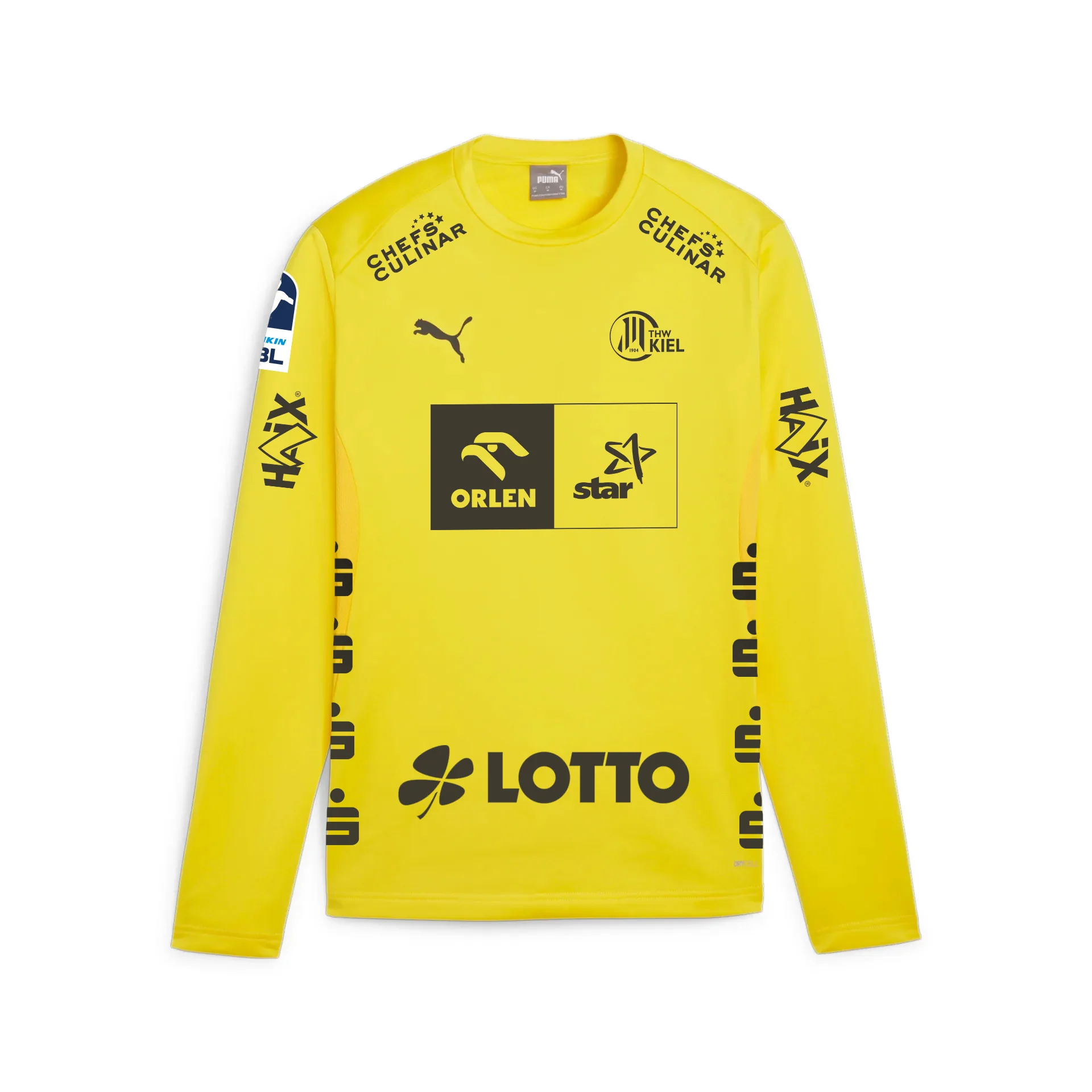 THW Kiel 25-26 GK Jersey  Faster Yellow
