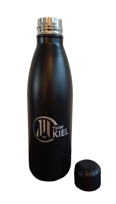 Trinkflasche Edelstahl 790ml schwarz - Image 2