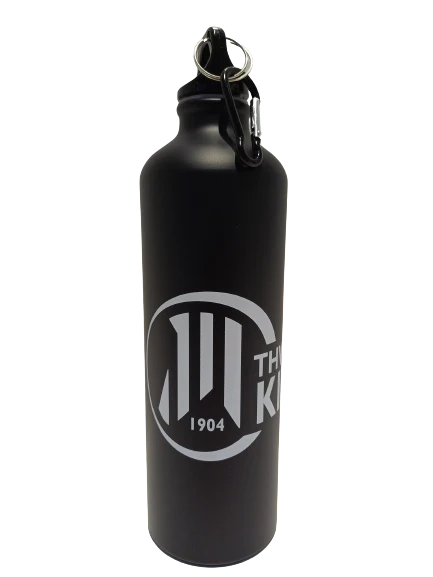 Trinkflasche schwarz matt 800ml