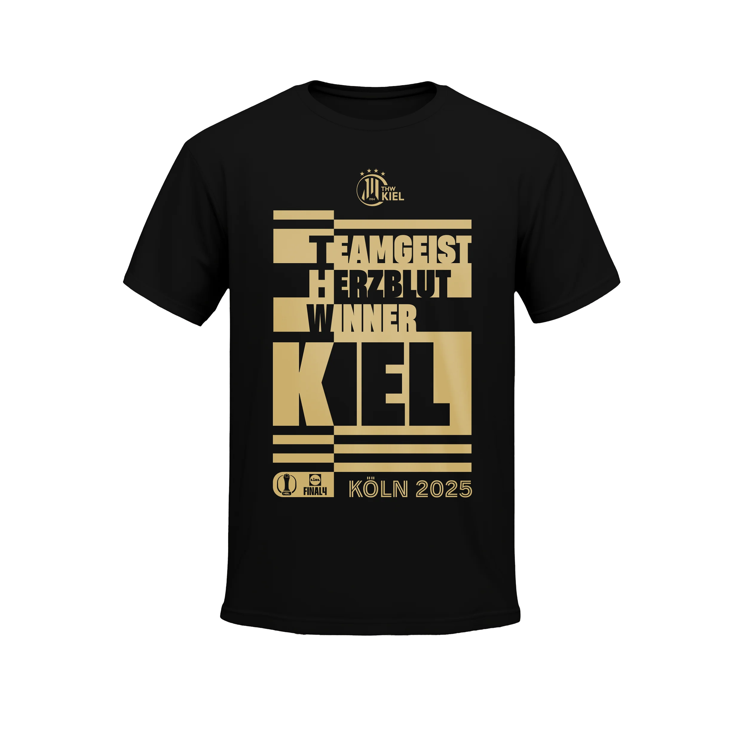 Winnershirt DHB Pokal Final4 2025 - THW Kiel  Black - Image 2