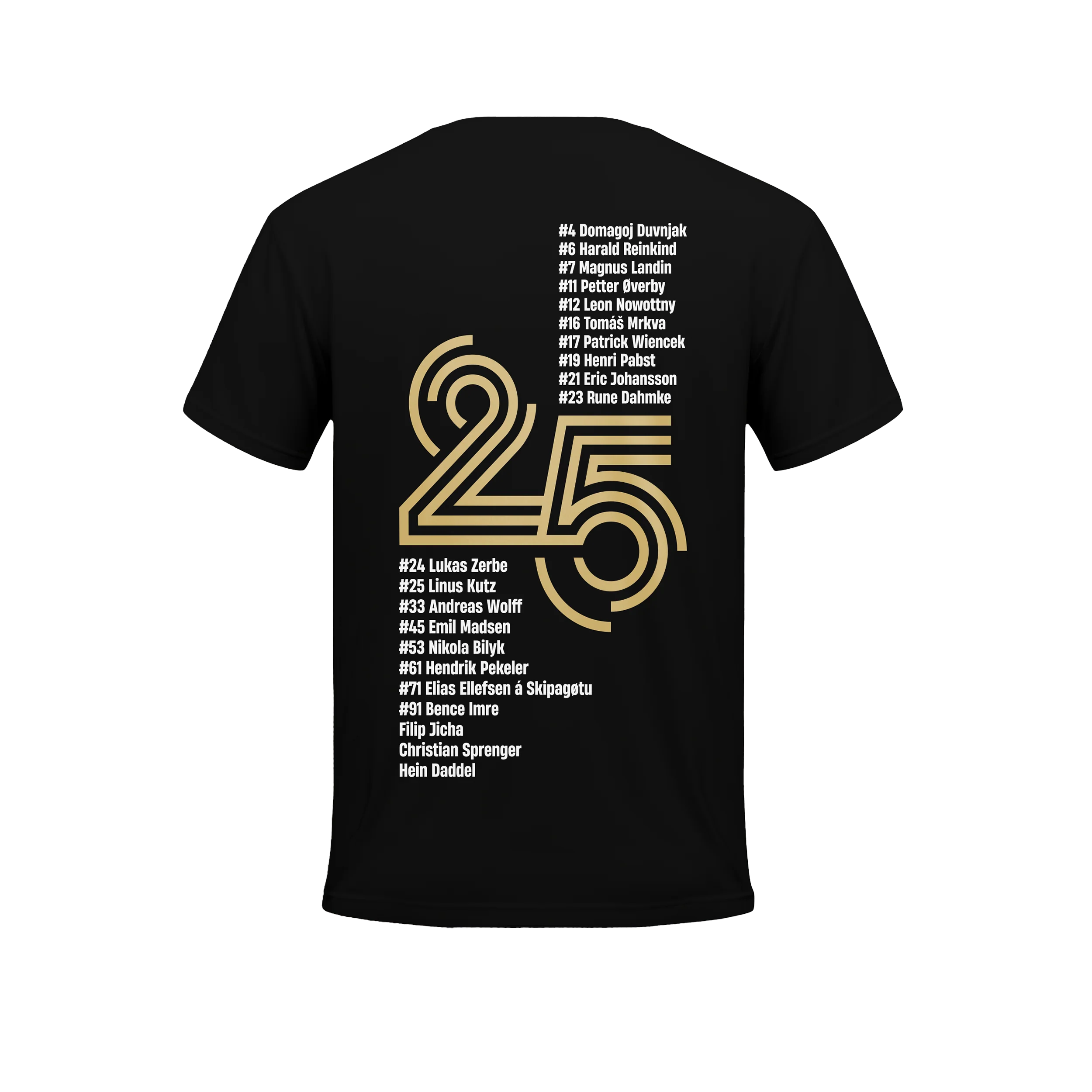Winnershirt DHB Pokal Final4 2025 - THW Kiel  Black - Image 3